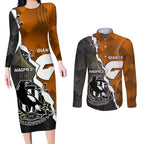 personalised-collingwood-and-giants-football-couples-matching-long-sleeve-bodycon-dress-and-long-sleeve-button-shirts-2023-together-sporty-style