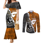 personalised-collingwood-and-giants-football-couples-matching-mermaid-dress-and-long-sleeve-button-shirts-2023-together-sporty-style