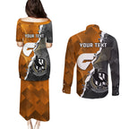 personalised-collingwood-and-giants-football-couples-matching-puletasi-dress-and-long-sleeve-button-shirts-2023-together-sporty-style