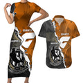 personalised-collingwood-and-giants-football-couples-matching-short-sleeve-bodycon-dress-and-hawaiian-shirt-2023-together-sporty-style