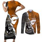 personalised-collingwood-and-giants-football-couples-matching-short-sleeve-bodycon-dress-and-long-sleeve-button-shirts-2023-together-sporty-style