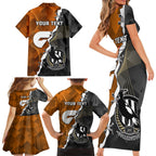 personalised-collingwood-and-giants-football-family-matching-short-sleeve-bodycon-dress-and-hawaiian-shirt-2023-together-sporty-style