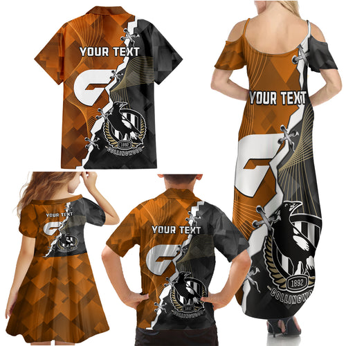 personalised-collingwood-and-giants-football-family-matching-summer-maxi-dress-and-hawaiian-shirt-2023-together-sporty-style