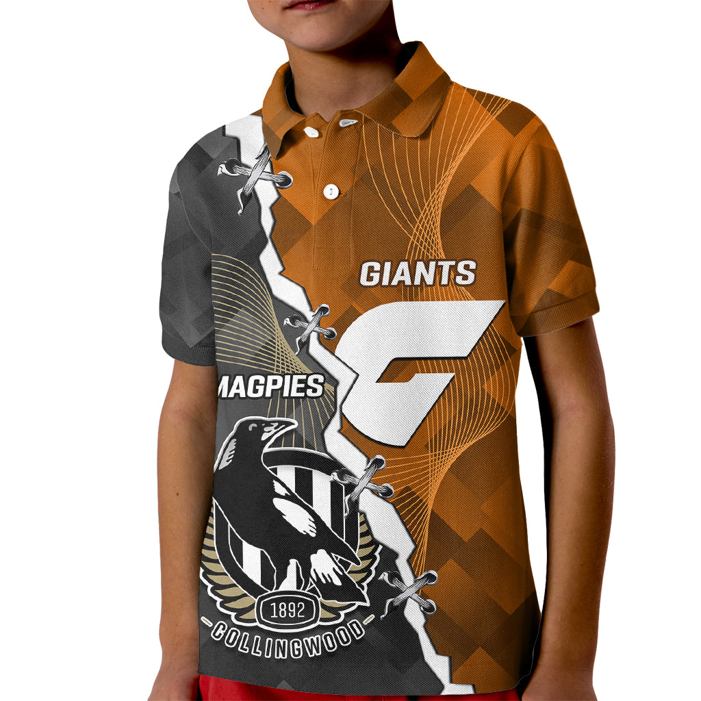 personalised-collingwood-and-giants-football-kid-polo-shirt-2023-together-sporty-style
