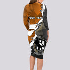 personalised-collingwood-and-giants-football-long-sleeve-bodycon-dress-2023-together-sporty-style