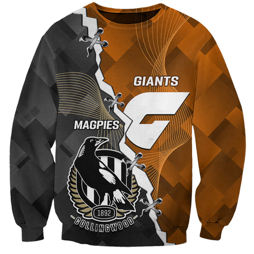 personalised-collingwood-and-giants-football-sweatshirt-2023-together-sporty-style