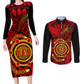 australia-walk-for-yes-couples-matching-long-sleeve-bodycon-dress-and-long-sleeve-button-shirts-say-yes-to-australian-indigenous-voice