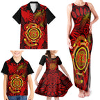 australia-walk-for-yes-family-matching-tank-maxi-dress-and-hawaiian-shirt-say-yes-to-australian-indigenous-voice