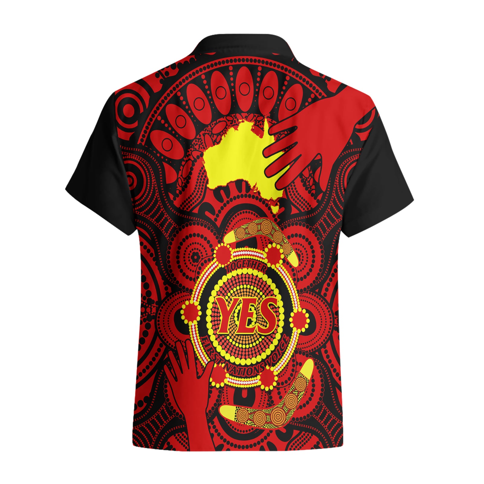 australia-walk-for-yes-hawaiian-shirt-say-yes-to-australian-indigenous-voice