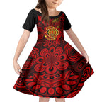 australia-walk-for-yes-kid-short-sleeve-dress-say-yes-to-australian-indigenous-voice