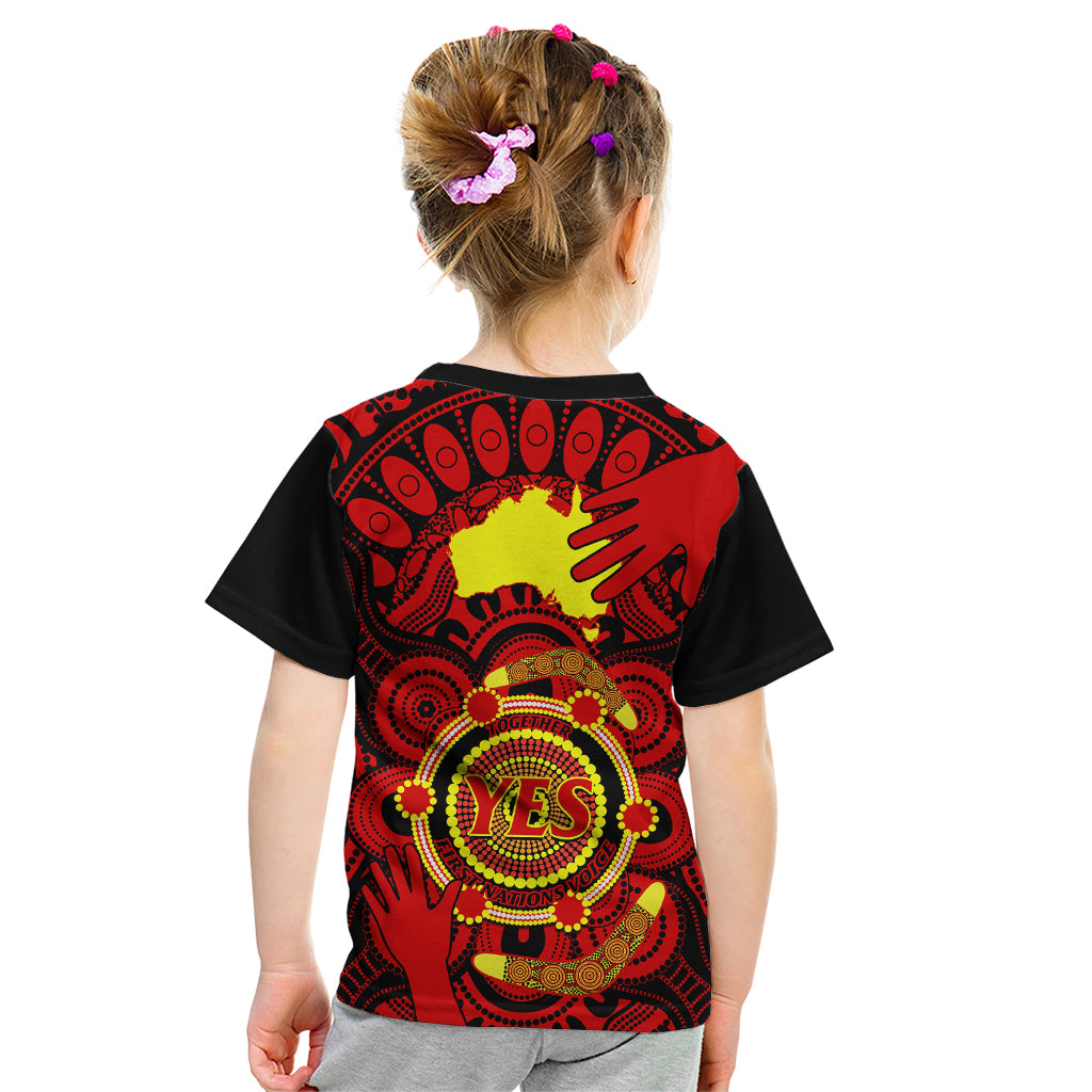 australia-walk-for-yes-kid-t-shirt-say-yes-to-australian-indigenous-voice