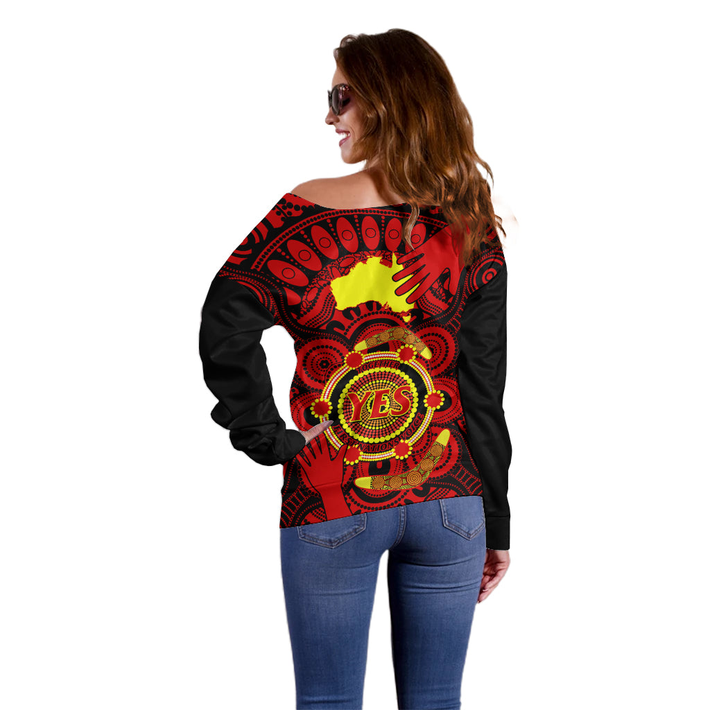 australia-walk-for-yes-off-shoulder-sweater-say-yes-to-australian-indigenous-voice