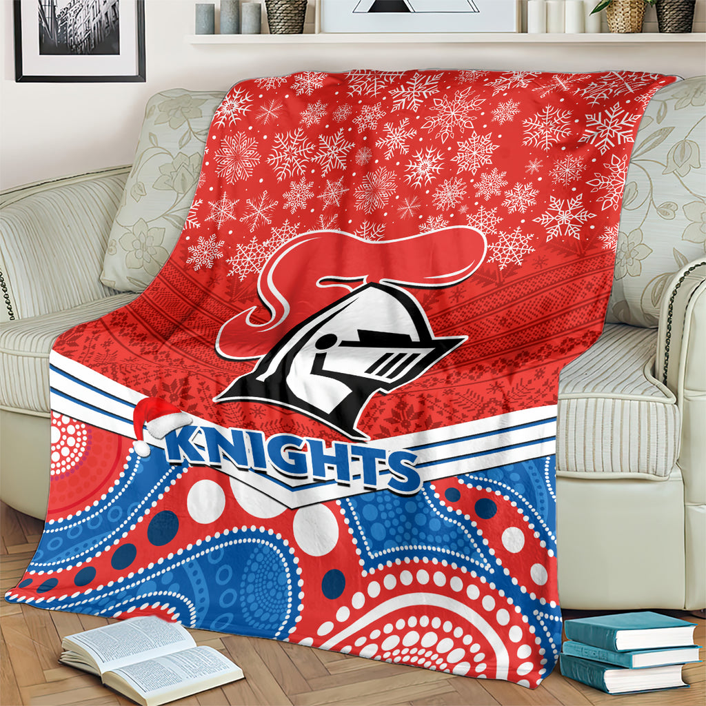 custom-knights-rugby-christmas-blanket-merry-xmas-2023-mix-aboriginal-art