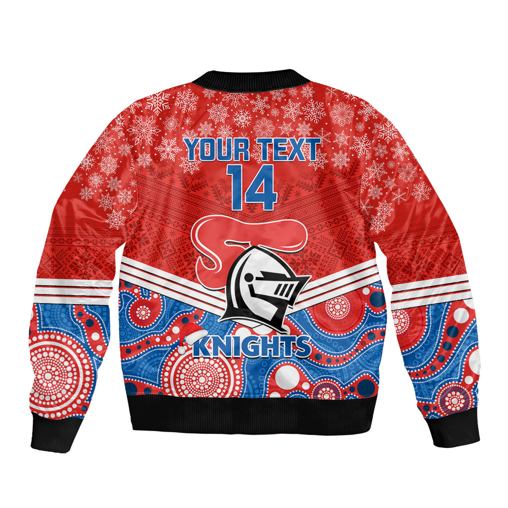 custom-knights-rugby-christmas-bomber-jacket-merry-xmas-2023-mix-aboriginal-art