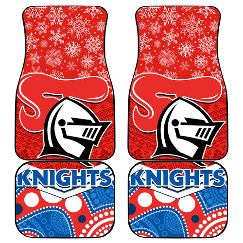 custom-knights-rugby-christmas-car-mats-merry-xmas-2023-mix-aboriginal-art
