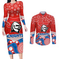 custom-knights-rugby-christmas-couples-matching-long-sleeve-bodycon-dress-and-long-sleeve-button-shirt-merry-xmas-2023-mix-aboriginal-art
