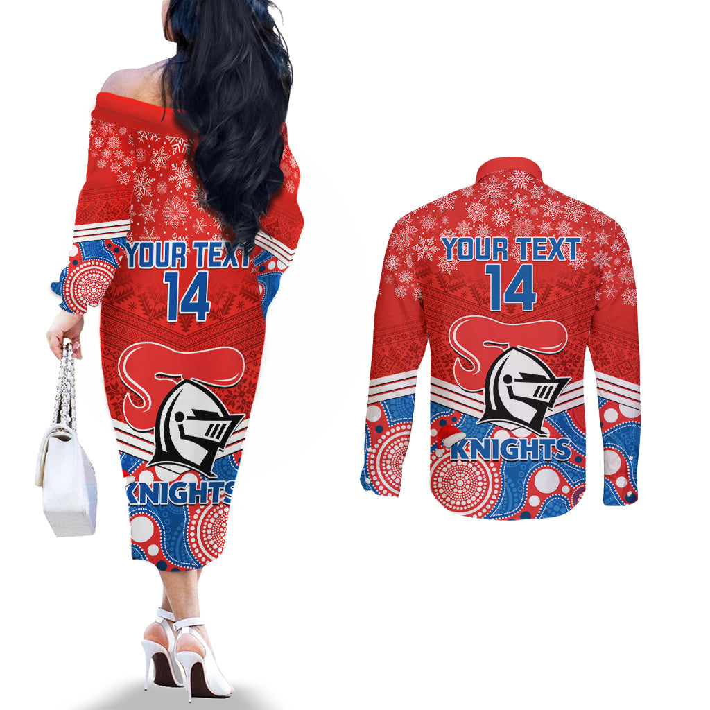 custom-knights-rugby-christmas-couples-matching-off-the-shoulder-long-sleeve-dress-and-long-sleeve-button-shirt-merry-xmas-2023-mix-aboriginal-art