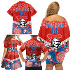 custom-knights-rugby-christmas-family-matching-off-shoulder-short-dress-and-hawaiian-shirt-merry-xmas-2023-mix-aboriginal-art