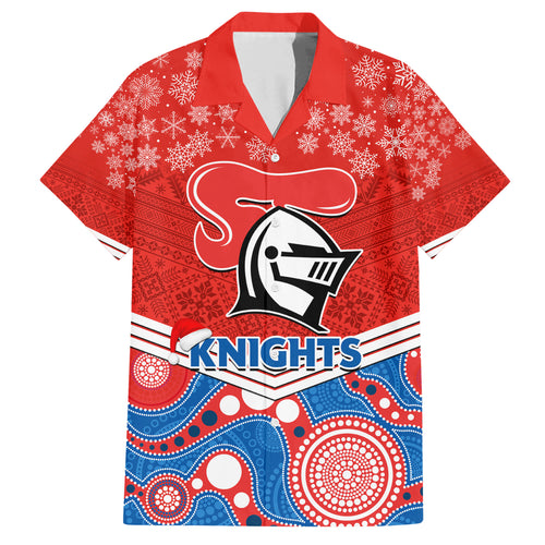 custom-knights-rugby-christmas-hawaiian-shirt-merry-xmas-2023-mix-aboriginal-art