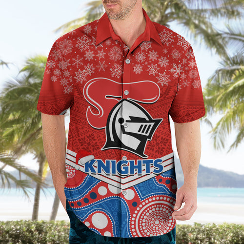 custom-knights-rugby-christmas-hawaiian-shirt-merry-xmas-2023-mix-aboriginal-art