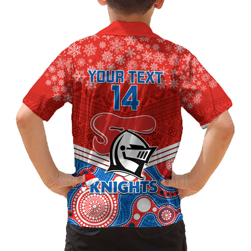 custom-knights-rugby-christmas-kid-hawaiian-shirt-merry-xmas-2023-mix-aboriginal-art