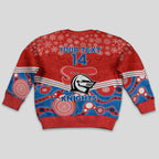 custom-knights-rugby-christmas-kid-ugly-christmas-sweater-merry-xmas-2023-mix-aboriginal-art