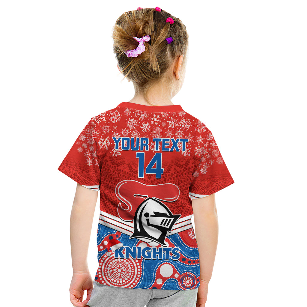 custom-knights-rugby-christmas-kid-t-shirt-merry-xmas-2023-mix-aboriginal-art