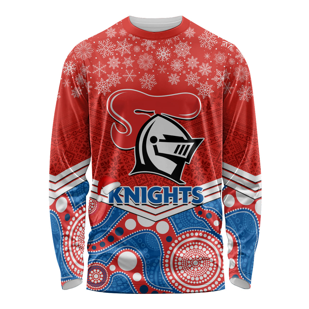 custom-knights-rugby-christmas-long-sleeve-shirt-merry-xmas-2023-mix-aboriginal-art