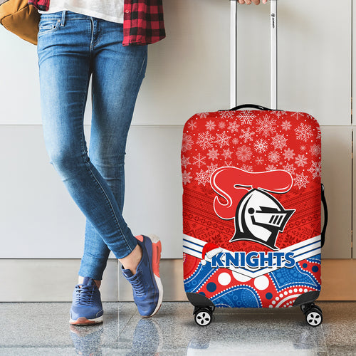 custom-knights-rugby-christmas-luggage-cover-merry-xmas-2023-mix-aboriginal-art