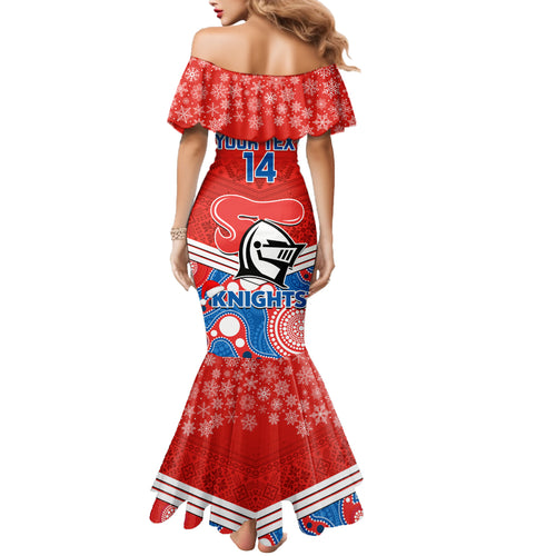 custom-knights-rugby-christmas-mermaid-dress-merry-xmas-2023-mix-aboriginal-art