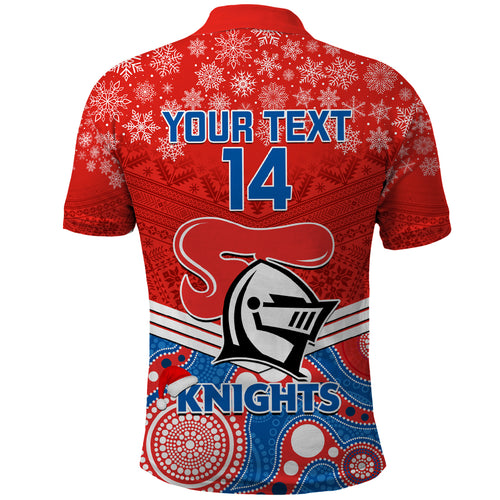 custom-knights-rugby-christmas-polo-shirt-merry-xmas-2023-mix-aboriginal-art