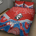 custom-knights-rugby-christmas-quilt-bed-set-merry-xmas-2023-mix-aboriginal-art