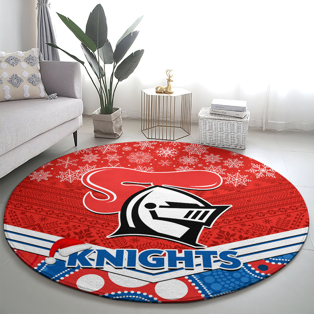 custom-knights-rugby-christmas-round-carpet-merry-xmas-2023-mix-aboriginal-art