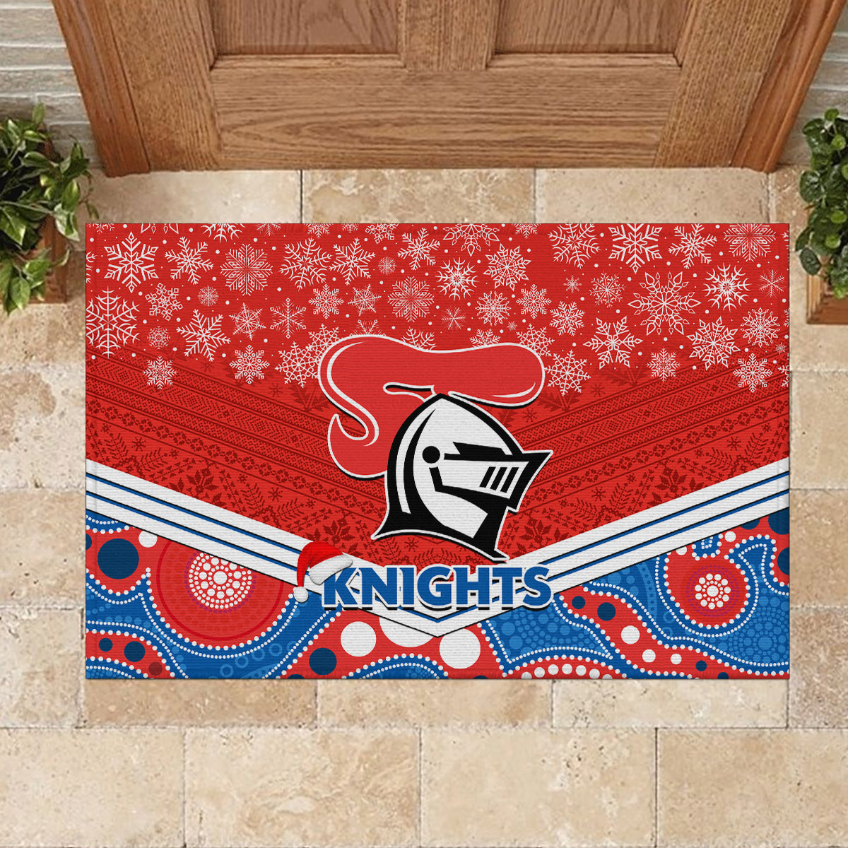 custom-knights-rugby-christmas-rubber-doormat-merry-xmas-2023-mix-aboriginal-art