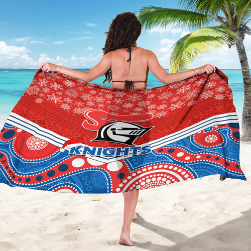 custom-knights-rugby-christmas-sarong-merry-xmas-2023-mix-aboriginal-art