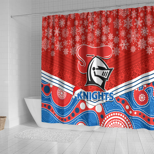 custom-knights-rugby-christmas-shower-curtain-merry-xmas-2023-mix-aboriginal-art