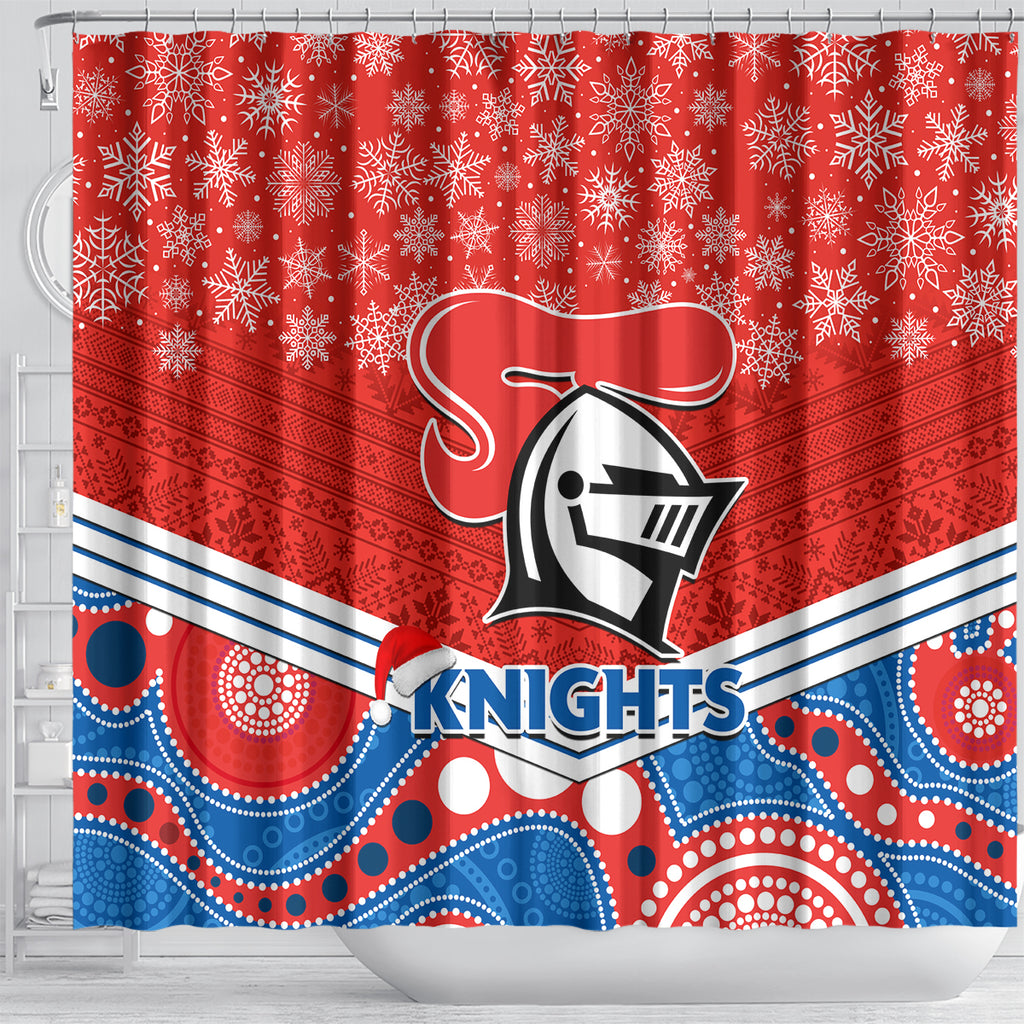 custom-knights-rugby-christmas-shower-curtain-merry-xmas-2023-mix-aboriginal-art