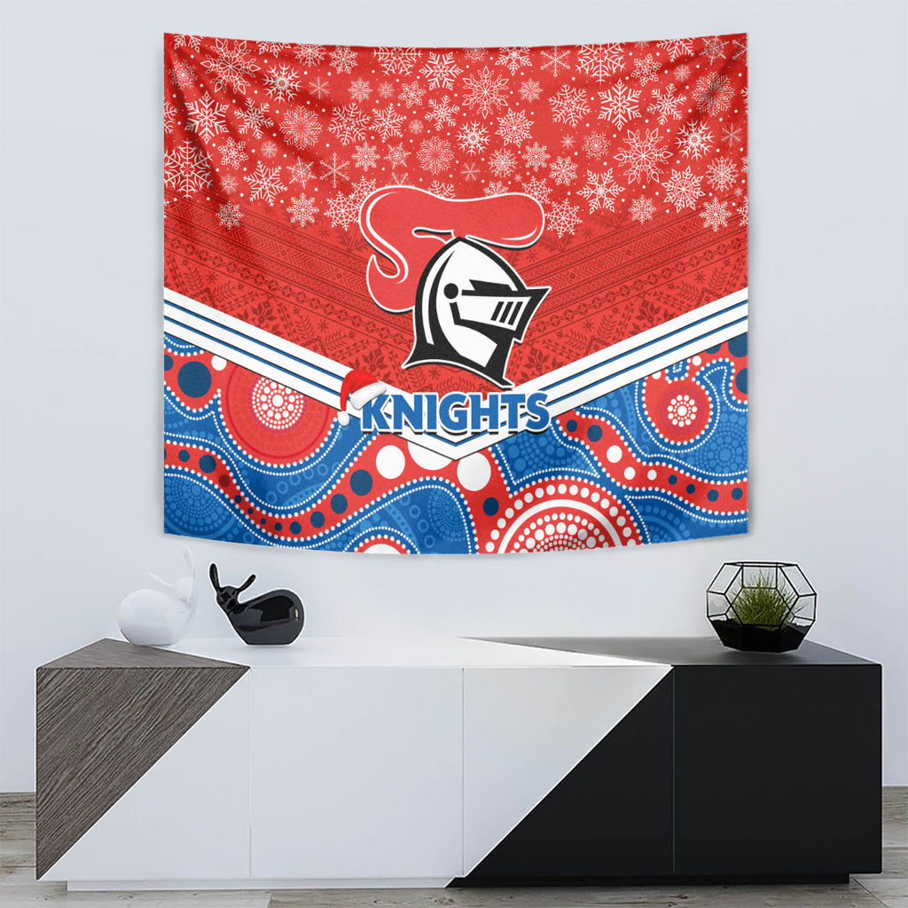 custom-knights-rugby-christmas-tapestry-merry-xmas-2023-mix-aboriginal-art