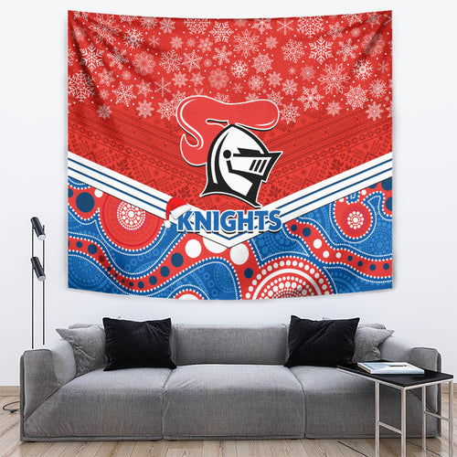 custom-knights-rugby-christmas-tapestry-merry-xmas-2023-mix-aboriginal-art