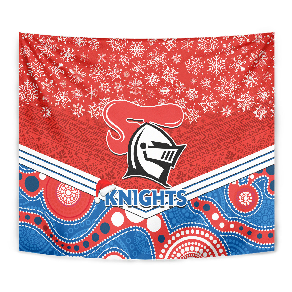 custom-knights-rugby-christmas-tapestry-merry-xmas-2023-mix-aboriginal-art
