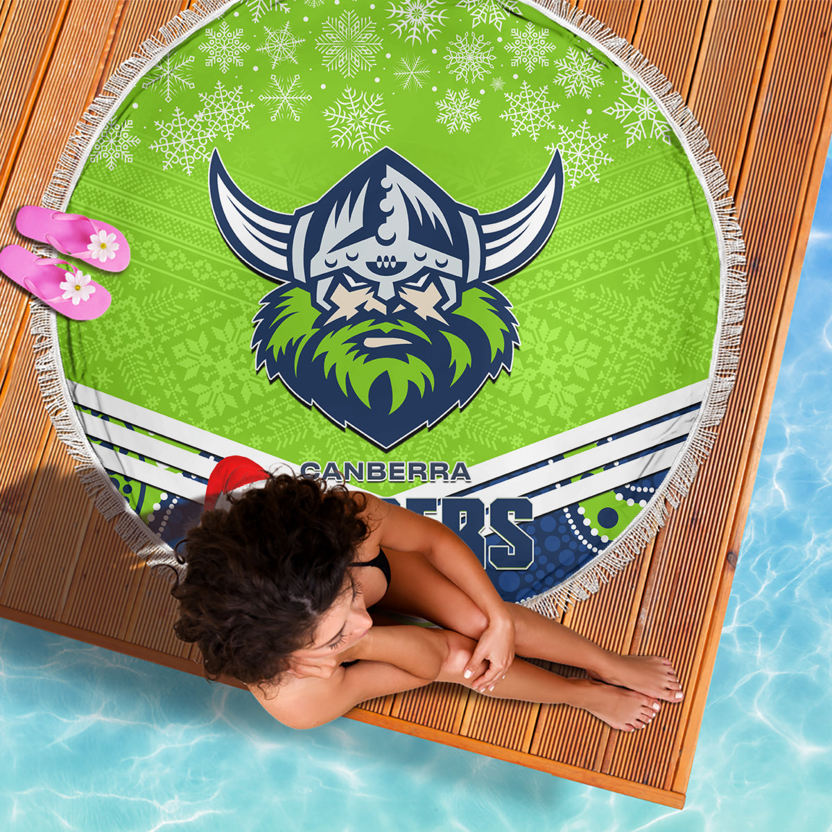 custom-raiders-rugby-christmas-beach-blanket-merry-xmas-2023-mix-aboriginal-art