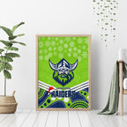 custom-raiders-rugby-christmas-canvas-wall-art-merry-xmas-2023-mix-aboriginal-art