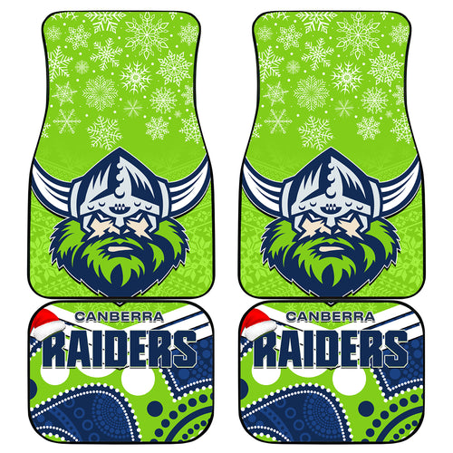custom-raiders-rugby-christmas-car-mats-merry-xmas-2023-mix-aboriginal-art
