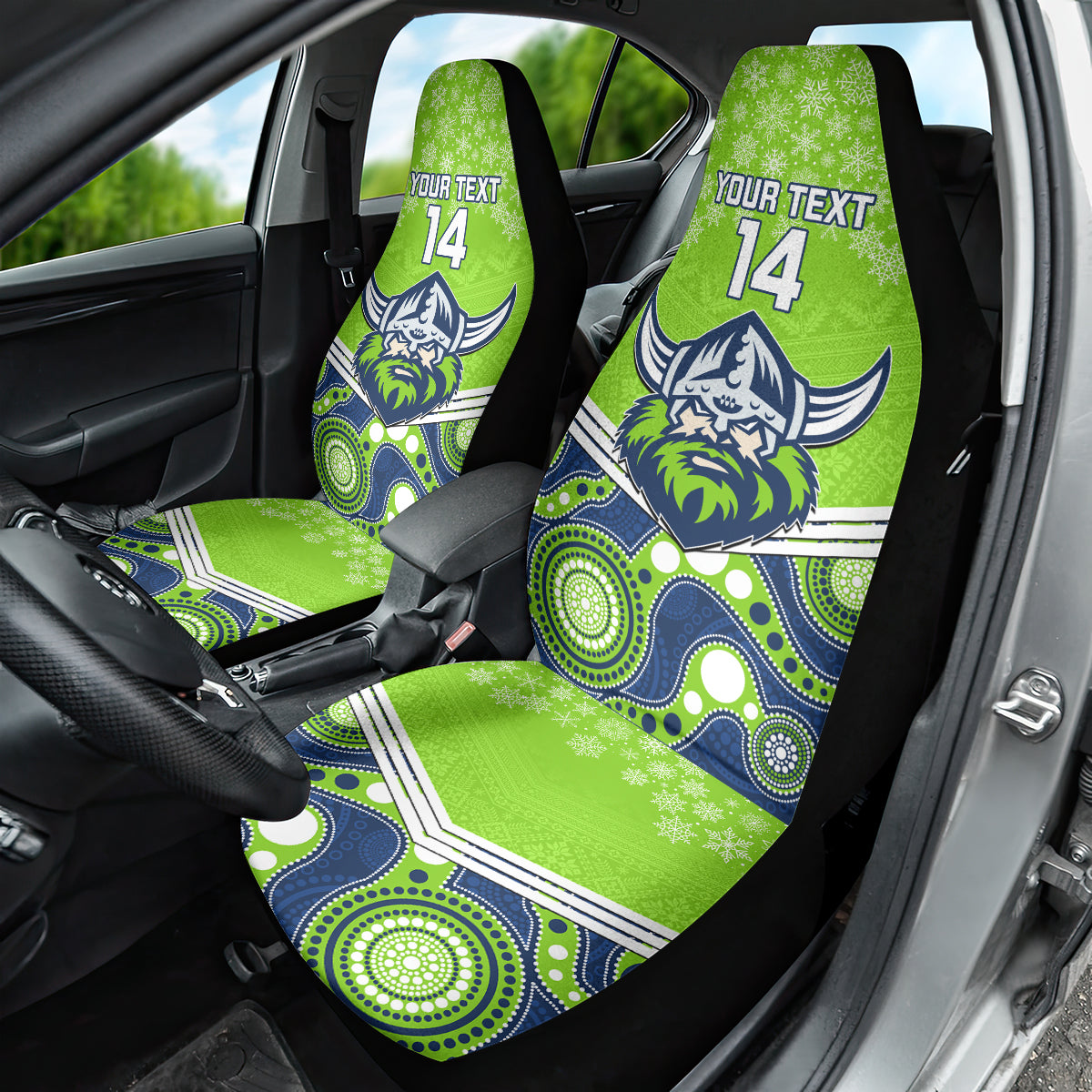 custom-raiders-rugby-christmas-car-seat-cover-merry-xmas-2023-mix-aboriginal-art