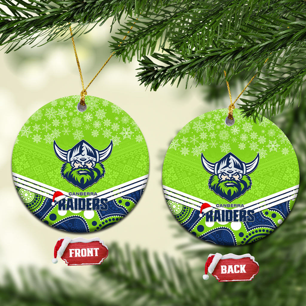 raiders-rugby-christmas-ceramic-ornament-merry-xmas-2023-mix-aboriginal-art