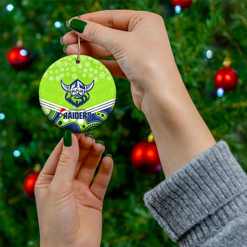 raiders-rugby-christmas-ceramic-ornament-merry-xmas-2023-mix-aboriginal-art