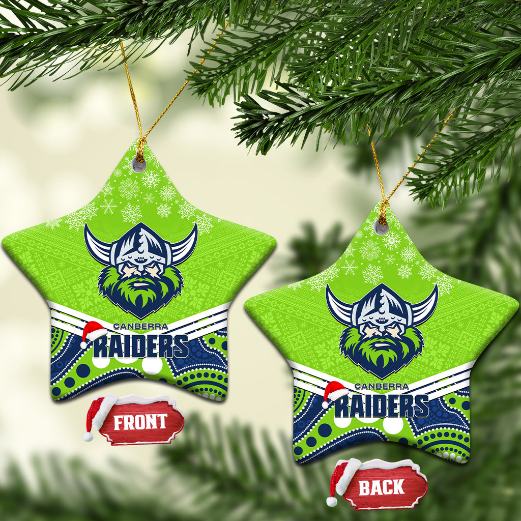 raiders-rugby-christmas-ceramic-ornament-merry-xmas-2023-mix-aboriginal-art