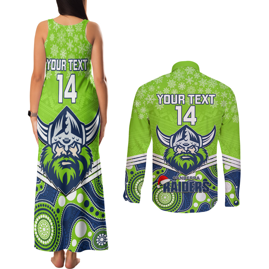 custom-raiders-rugby-christmas-couples-matching-tank-maxi-dress-and-long-sleeve-button-shirt-merry-xmas-2023-mix-aboriginal-art