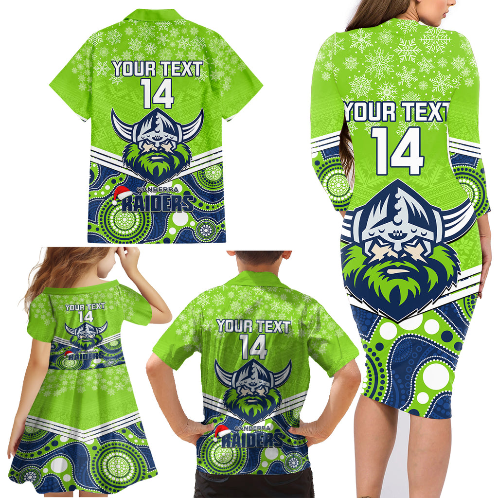 custom-raiders-rugby-christmas-family-matching-long-sleeve-bodycon-dress-and-hawaiian-shirt-merry-xmas-2023-mix-aboriginal-art