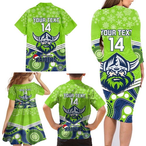 custom-raiders-rugby-christmas-family-matching-long-sleeve-bodycon-dress-and-hawaiian-shirt-merry-xmas-2023-mix-aboriginal-art